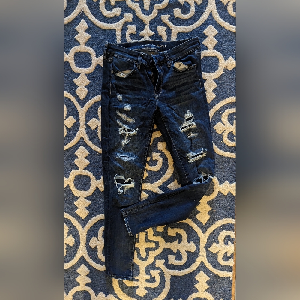 AE Next Level Stretch Distressed JeNs